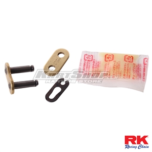 Chain link for RK chain, 428, gold