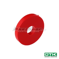 Rubber Ø 6x20mm, Red