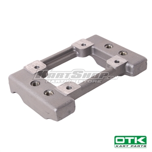 Engine Mount, Flat, Aluminium, Rok / Rok GP, 92 x 32 mm