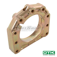 Axles forged AL concentric support Ø40 - 50 mm 3 position - central / right