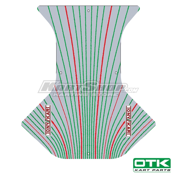 Floor plate sticker, Tonykart Rookie 2025