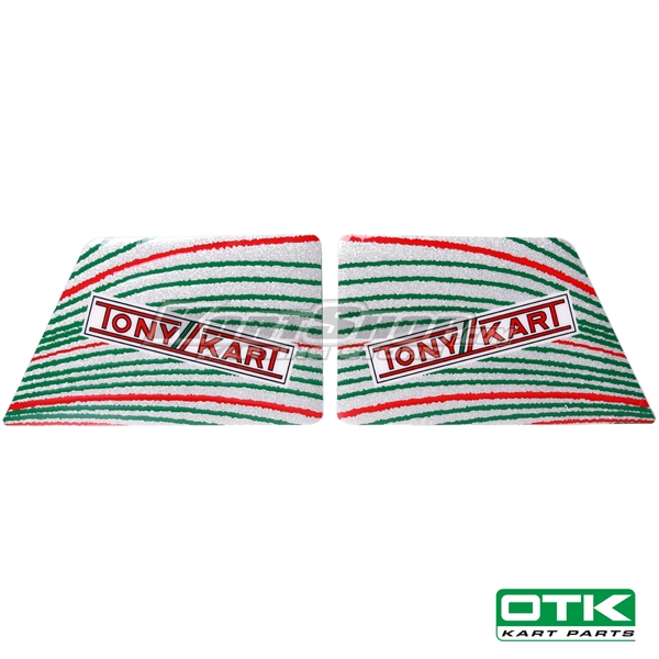Fuel tank stickers for 3L tank, Tonykart 2025