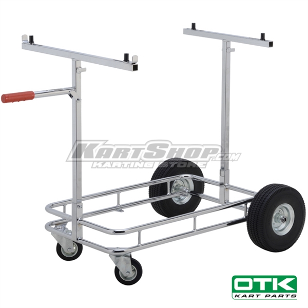 Kart trolley without sticker, OTK, Chrome