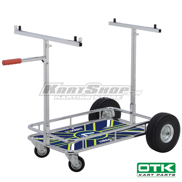 Kart trolley with LN sticker, OTK, Chrome