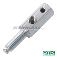 Mechanic brake pin safety cable