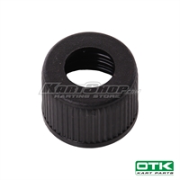 Plug for fuel tank, Drilled, Black