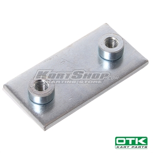 Threaded plate for Battery support