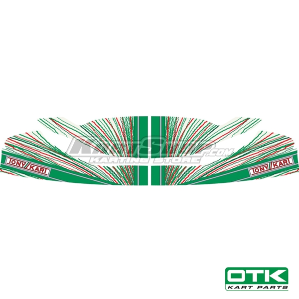Tonykart M10 Front stickers, 2022