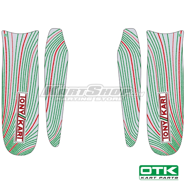 Side box stickers, Tonykart, M8, 2025