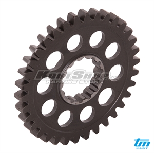 Blander shaft gear on shaft