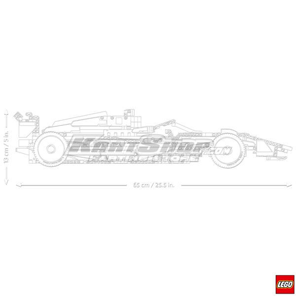 LEGO Technic McLaren Set 42141 drawings