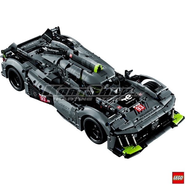 LEGO Technic PEUGEOT 9X8 24H Le Mans Hybrid Hypercar 42156