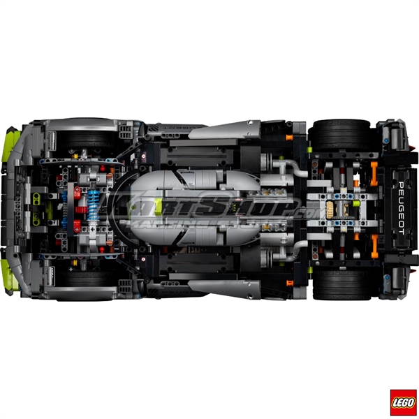 LEGO Technic PEUGEOT 9X8 24H Le Mans Hybrid Hypercar 42156