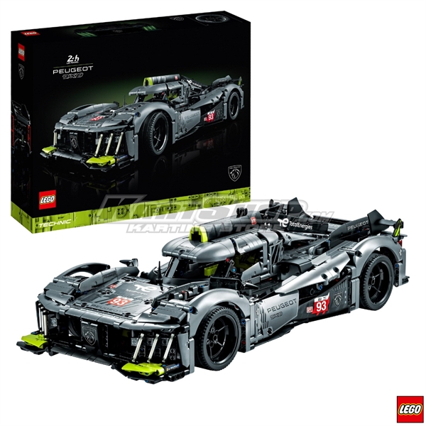 LEGO Technic PEUGEOT 9X8 24H Le Mans Hybrid Hypercar 42156