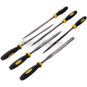 Metal needle file, 4 x 160 mm, 6 pcs
