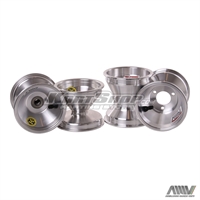 Aluminium Wheels set, 130/180 mm