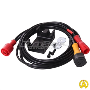 Extension cable for temperature sensor, NTC + K-Type, 135 cm