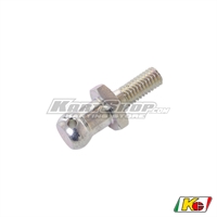Front spoiler support bush, Aluminium M6