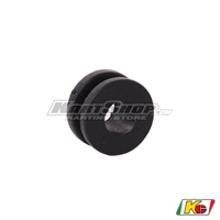 Antivibration rubber washer for panel