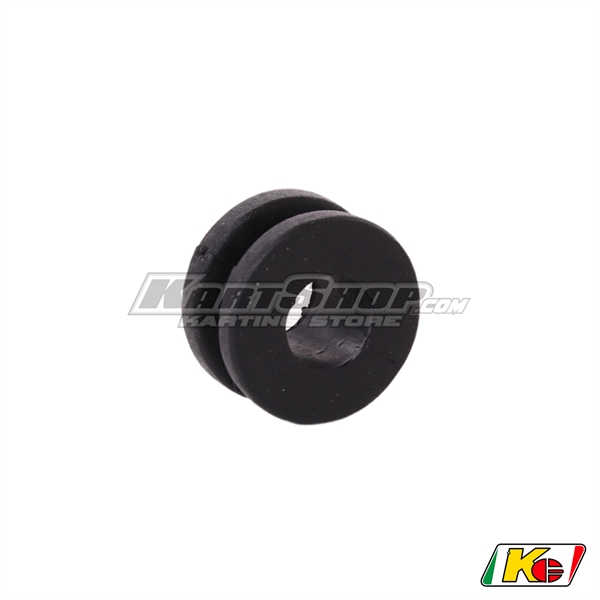 Antivibration rubber washer for panel