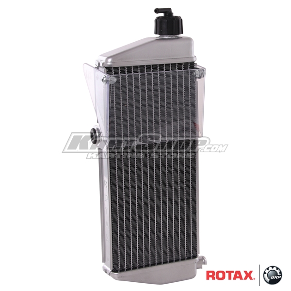 Radiator, with air shield, Rotax Max
