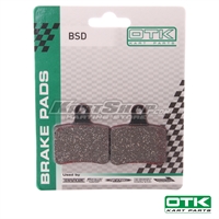 Brake pads BSD rear, 2 pcs box