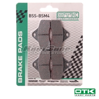 Brake pads BSS-BSM4, KZ front og Rookie EV, 4 pcs box