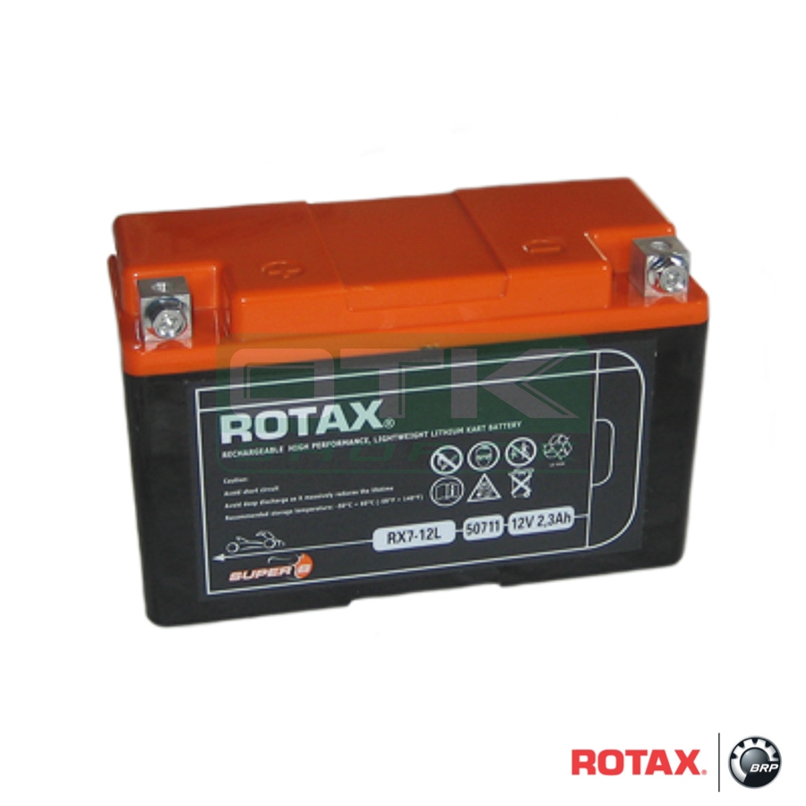 X30 Kart la caja de batería Rotax 
