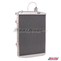 Radiator complete with supports, 27.5 x 43 x 3.5 cm, Corsa Max