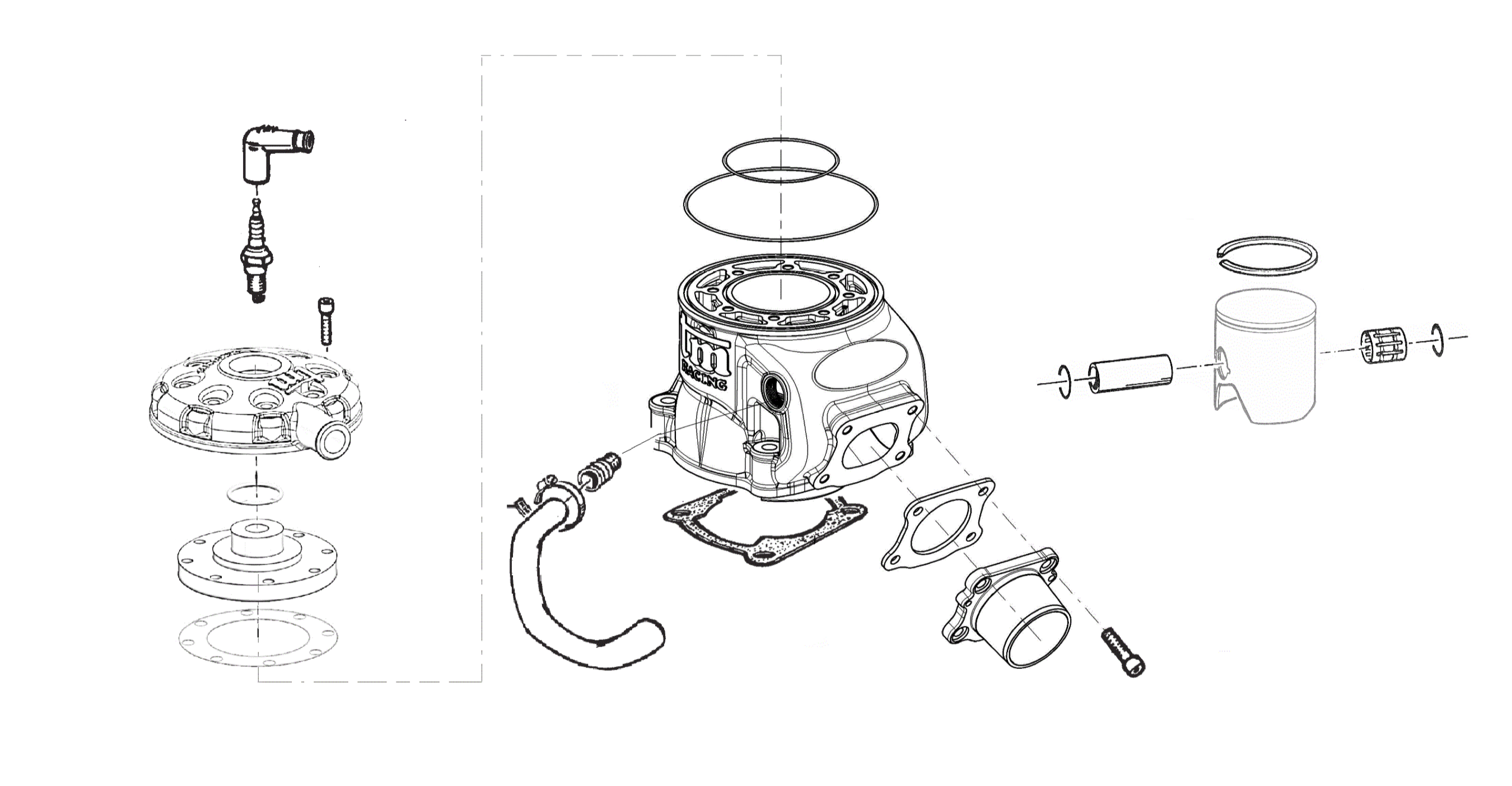 TmレーシングK9用シリンダー