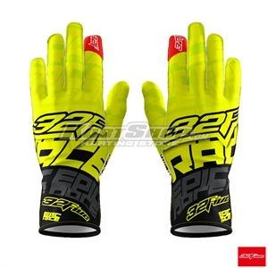 32Five Gloves, EPIC RACE,  Black / Fluo Yellow