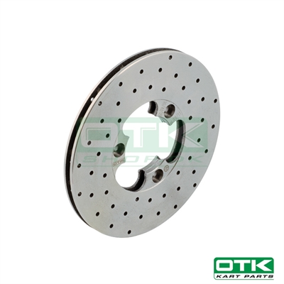 Front brake disk ventilated D140 x 10 mm