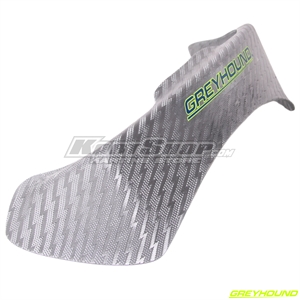 Rear Spoiler Helmet, Silver
