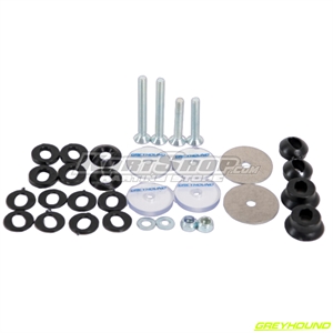 Compete Seat mounting bolt and washers kit, Greyhound