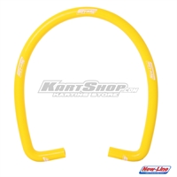 Water Radiator hose, Silicon, 90 degrees, Yellow