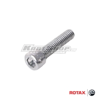 Bolt M6 x 25MM with plomber hole, Rotax Max