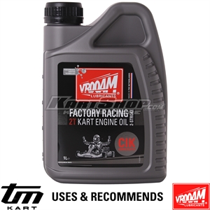 Vrooam Factory Racing, 2T oil, CIK Homolegated
