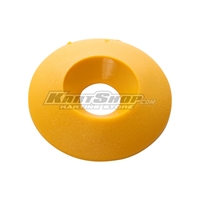 Countersunk Washer D.30 x 8 mm, Yellow Colour