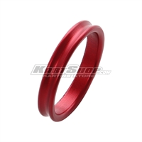 Spacer for 25mm Stub axle, 5 mm, Red
