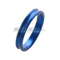 Spacer for 25mm Stub axle, 5 mm, Blue