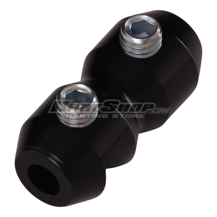 Cable clamp for accelerator cable, black