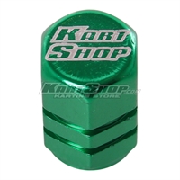 Aluminiums Dust cap, Green, Kartshop.com