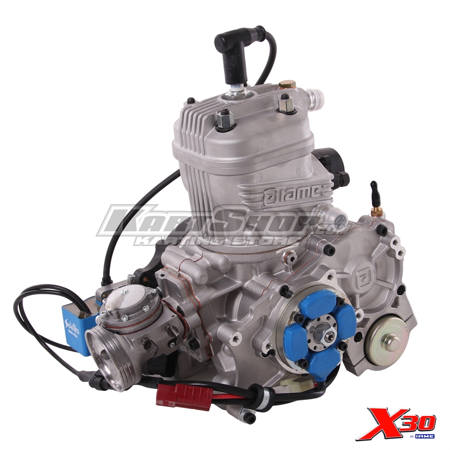 ROK GP ENGINE KIT Reed valve engine 125cc single-cylinder, liquid-cooled,  power valve, electrical - Kartstore