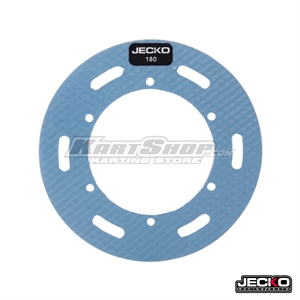 Sprocket Protector, One piece, D180 mm, Mini Kart, Blue