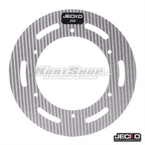 Sprocket Protector, One piece, D200 mm, Silver