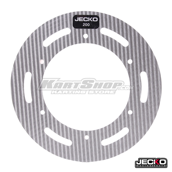 Sprocket Protector, One piece, D200 mm, Silver