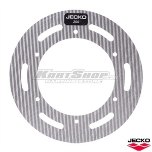 Sprocket Protector, One piece, D200 mm, Silver