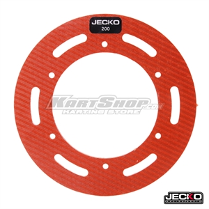 Sprocket Protector, One piece, D200 mm, Orange