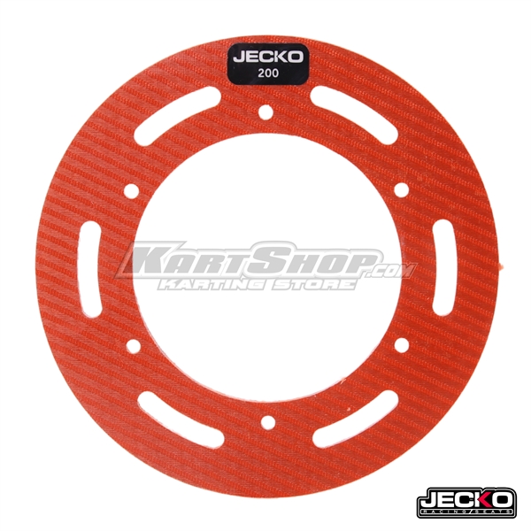 Sprocket Protector, One piece, D200 mm, Orange