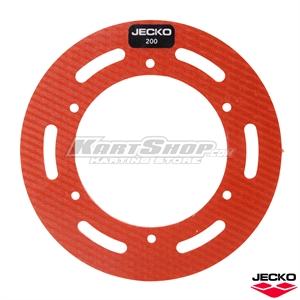 Sprocket Protector, One piece, D200 mm, Orange